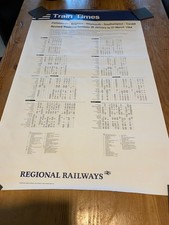 Original used railway poster - railway,
