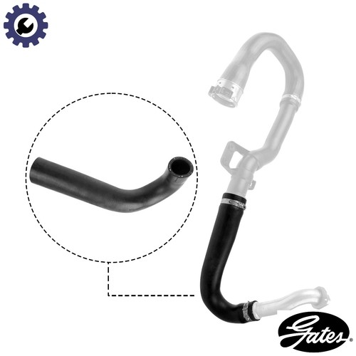Charge air hose 0679 - air, 09-0679