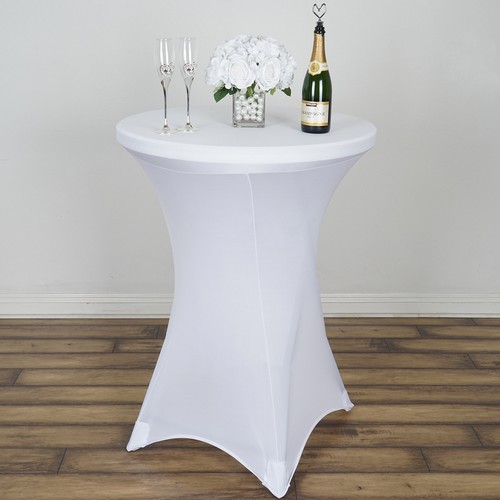 White cocktail spandex - white,