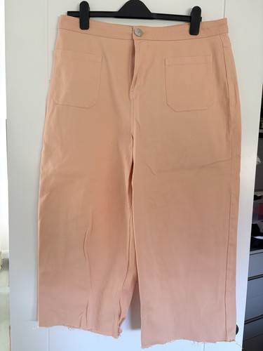 Denim peach crop wide - tu, denim,