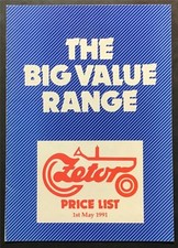ZETOR TRACTOR & AGRICULTURAL RANGE Price List MAY 1991