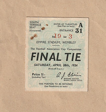 MAN CITY v PORTSMOUTH 1934