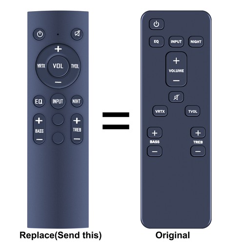 New replacement remote control - new,