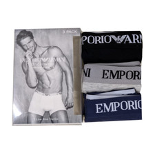 Emporio Armani 3-Pack Underwear – Shorts Boxer Trunks for Men
