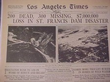 VINTAGE NEWSPAPER HEADLINES ~