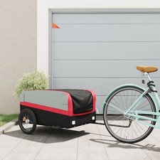 Bike Trailer Black and Red