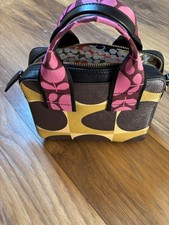 Orla Kiely Minola Cross Body - Chestnut Spot Square - Used