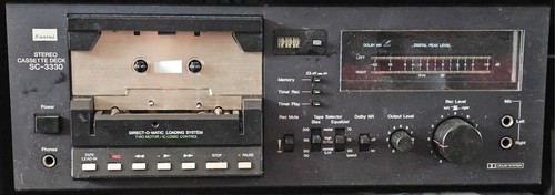 Sansui 3330 cassette deck - sansui, sc-3330
