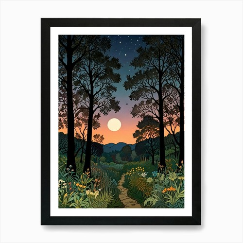 William morris forest - william, path