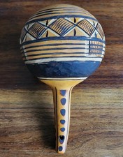 Hand Carved Painted Wooden