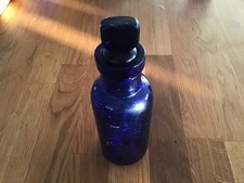 Rare Vintage Cobalt Blue Glass