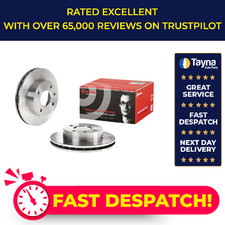 2x Brake Discs Pair Vented