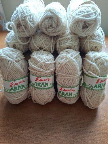 Pure aran wool knitting - pure,