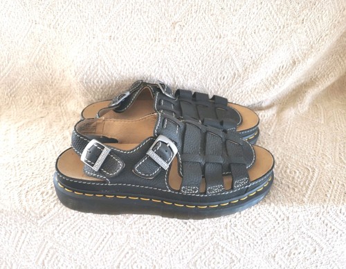 Martens black leather - martens,