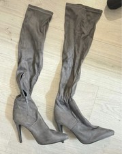Size 5.5 shein grey knee high