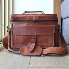 Genuine Leather Camera Bag