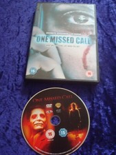 DVD ONE MISSED CALL SHANNYN SOSSAMON ED BURNS HORROR THRILLER UK R2