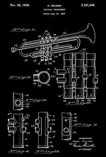 1939 trumpet musical - trumpet,