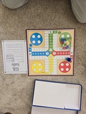 Ludo Board Game Complete Set