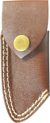 Leather sheath for folding - leather,