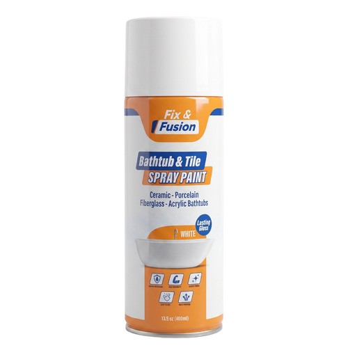 Bathtub tile spray paint white - tile,