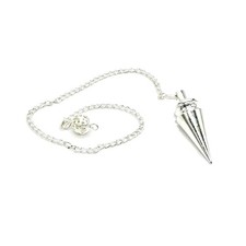 Silver Pointed Metal Pendulum