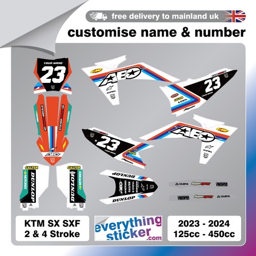Custom ktm graphics - custom, kit