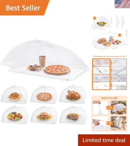 Pack size mesh food covers - size,