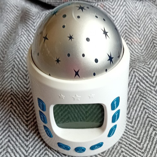 Digital alarm clock with - alarm,