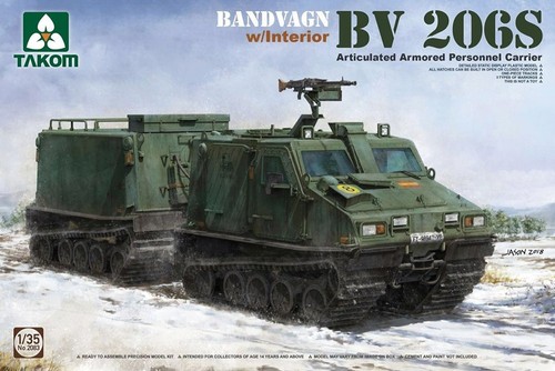 Takom 02083 bandvagn 206s - takom,