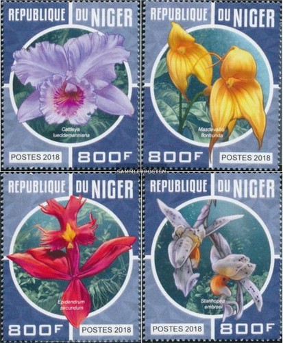 Stamps niger 2018 5618 - stamps, 5618-5621