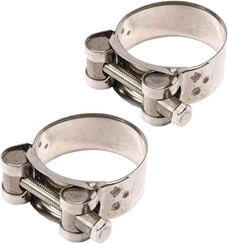 2pcs stainless steel exhaust - 2pcs,
