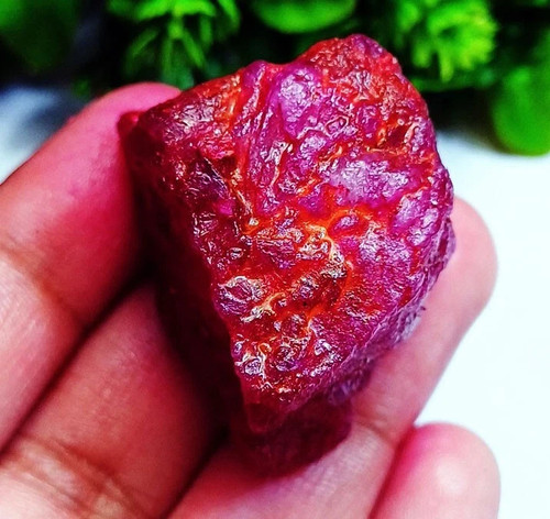 Natural red beryl - natural,