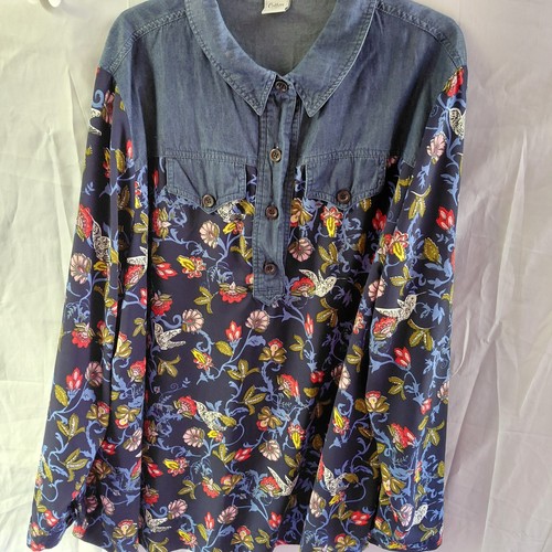 Cotton traders women blue - traders,
