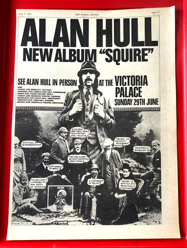 Alan hull squire - hull, gig