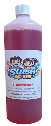 Litre strawberry slush - strawberry,