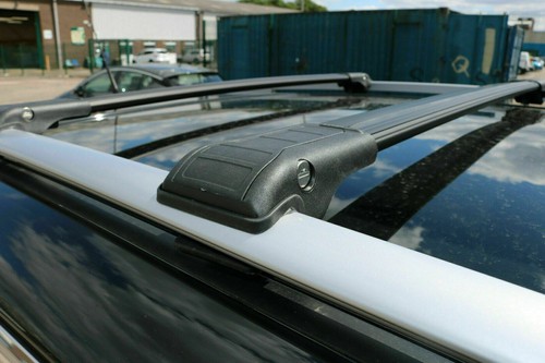 Aluminium black roof rack - aluminium,