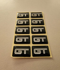 10x GT 3D Domed Badge Logo