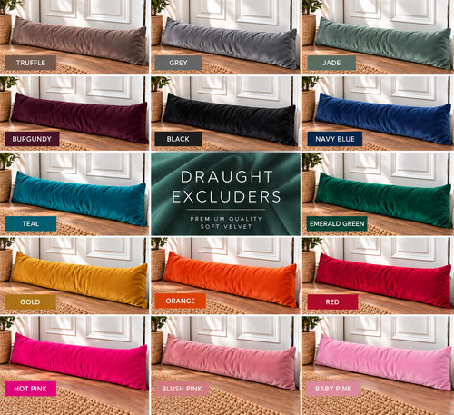 Plush velvet fabric draught - velvet,