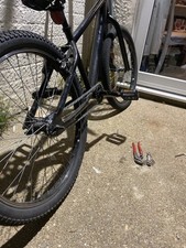 X-Rated BMX Single Sped Fully Costomised 24in Wheels Great Condition Black.