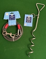 Dog Outside Run Cable Pet Leash Outdoor Activities