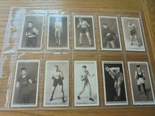 OGDENS PUGILISTS IN ACTION 1928 SET 50