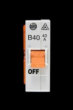 WYLEX 40 AMP CURVE B 3kA MCB