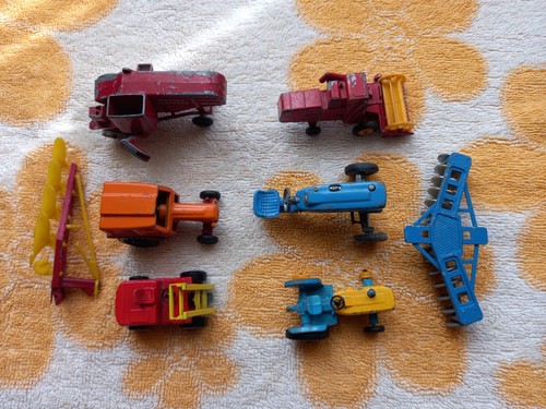 Eight matchbox dinky corgi - eight, x