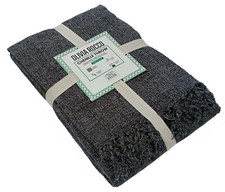 Chenille Throw Blanket With