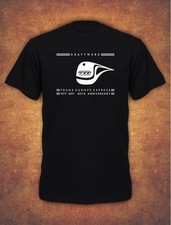 40th Anniversary KRAFTWERK TRANS EUROPE EXPRESS RETRO T-Shirt Black