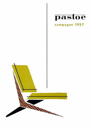 Mid century 1950 pastoe - century, 1950's
