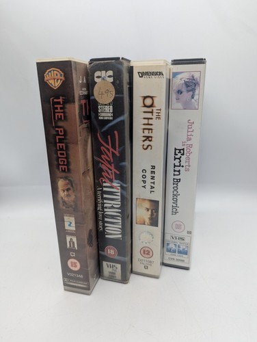 Big box vhs video bundle - big, x4