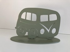 Cast Iron VW Camper Van Green