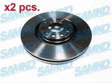 X2 PCS FRONT BRAKE DISC ROTOS